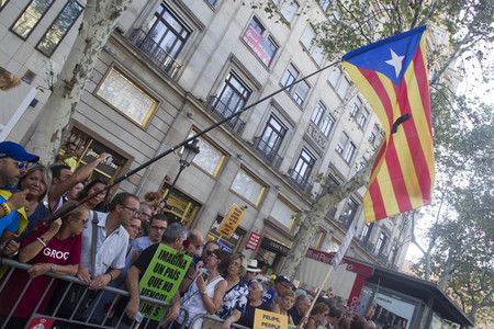 Anti-Terror Demonstration in Barcelona