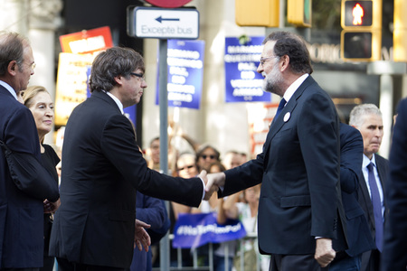 Anti-Terror Demonstration in Barcelona