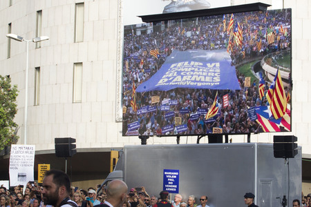 Anti-Terror Demonstration in Barcelona