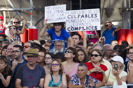 Anti-Terror Demonstration in Barcelona