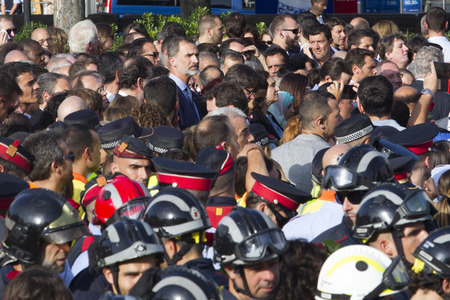 Anti-Terror Demonstration in Barcelona
