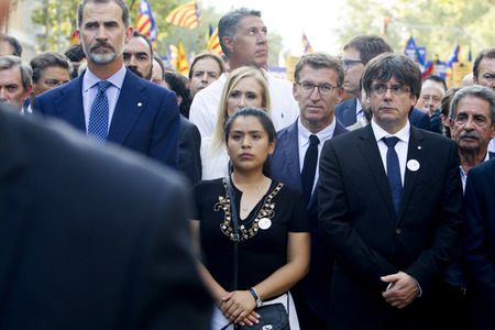 Anti-Terror Demonstration in Barcelona