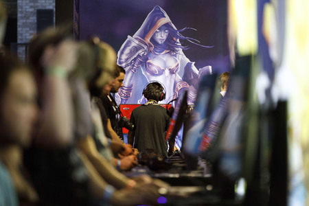 Computerspielmesse Gamescom 2017 in Köln
