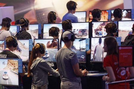 Computerspielmesse Gamescom 2017 in Köln