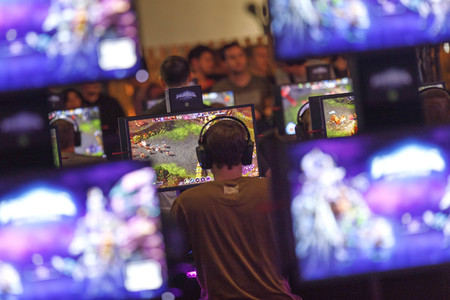 Computerspielmesse Gamescom 2017 in Köln