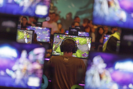 Computerspielmesse Gamescom 2017 in Köln