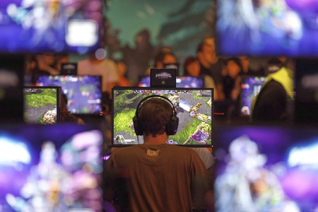 Computerspielmesse Gamescom 2017 in Köln
