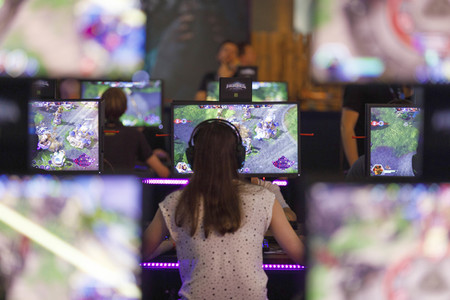 Computerspielmesse Gamescom 2017 in Köln