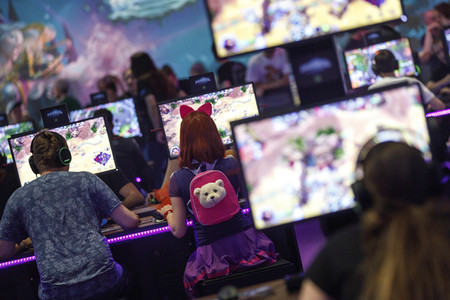 Computerspielmesse Gamescom 2017 in Köln
