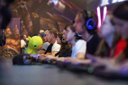 Computerspielmesse Gamescom 2017 in Köln