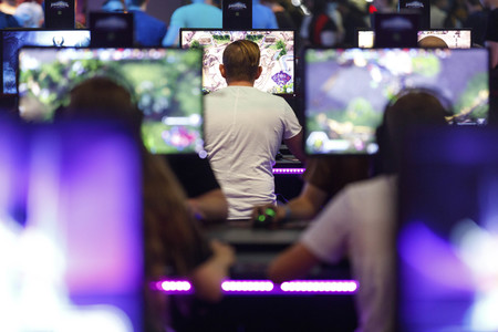 Computerspielmesse Gamescom 2017 in Köln