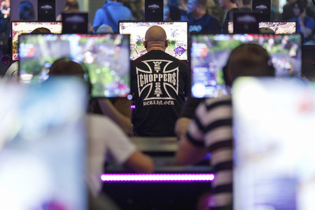 Computerspielmesse Gamescom 2017 in Köln