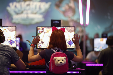 Computerspielmesse Gamescom 2017 in Köln