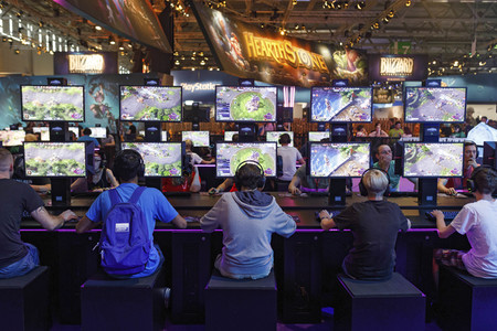 Computerspielmesse Gamescom 2017 in Köln