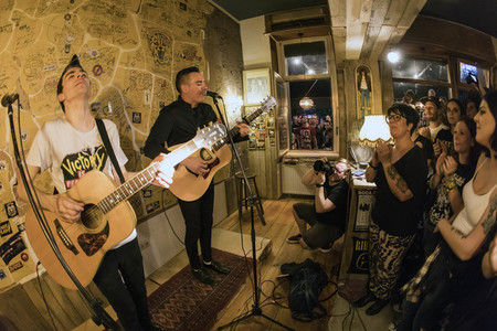Acoustic Gig von Anti-Flag in Berlin