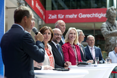 Vorstellung der Nationalen Bildungsallianz der SPD in Berlin