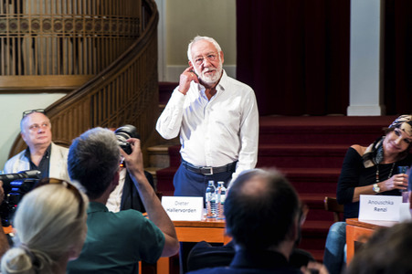 Jahres-Pressekonferenz im Schlosspark Theater in Berlin