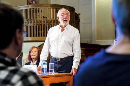 Jahres-Pressekonferenz im Schlosspark Theater in Berlin