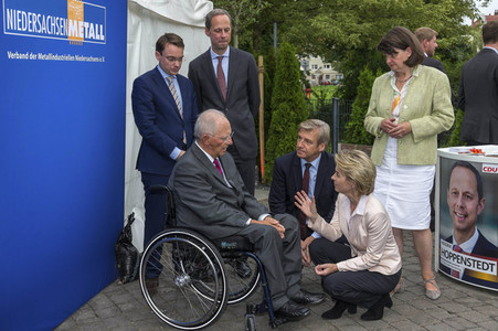 Wahlveranstaltung mit Wolfgang Schäuble in Hannover
