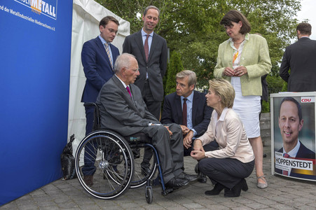 Wahlveranstaltung mit Wolfgang Schäuble in Hannover