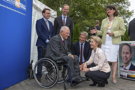 Wahlveranstaltung mit Wolfgang Schäuble in Hannover