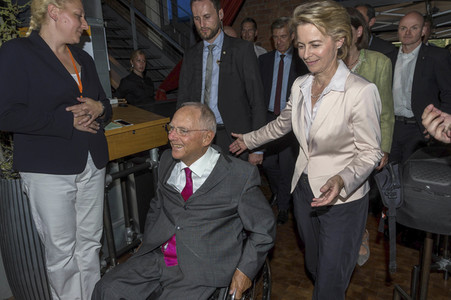 Wahlveranstaltung mit Wolfgang Schäuble in Hannover