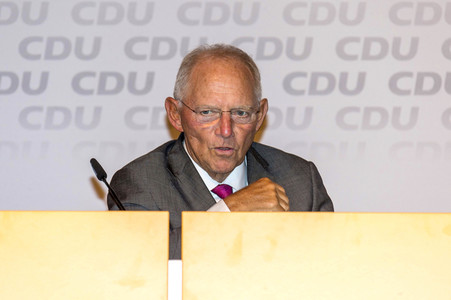 Wahlveranstaltung mit Wolfgang Schäuble in Hannover