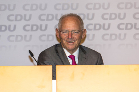 Wahlveranstaltung mit Wolfgang Schäuble in Hannover