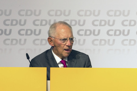 Wahlveranstaltung mit Wolfgang Schäuble in Hannover