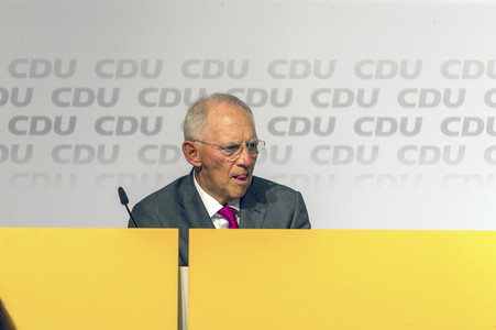 Wahlveranstaltung mit Wolfgang Schäuble in Hannover
