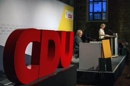 Wahlveranstaltung mit Wolfgang Schäuble in Hannover