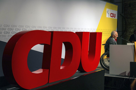 Wahlveranstaltung mit Wolfgang Schäuble in Hannover