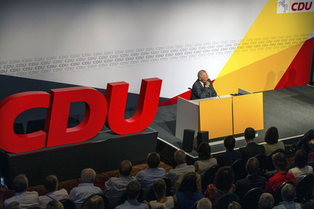 Wahlveranstaltung mit Wolfgang Schäuble in Hannover