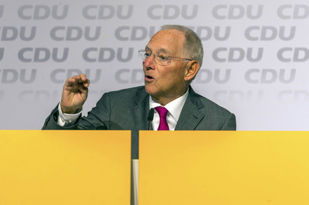 Wahlveranstaltung mit Wolfgang Schäuble in Hannover