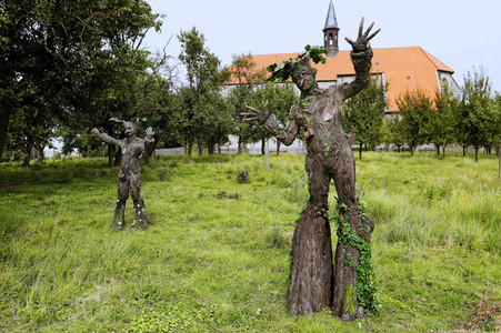GEEK ART: Baumwesen / Tree-Beings Bodypainting