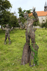 GEEK ART: Baumwesen / Tree-Beings Bodypainting