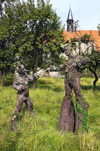 GEEK ART: Baumwesen / Tree-Beings Bodypainting