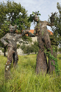 GEEK ART: Baumwesen / Tree-Beings Bodypainting
