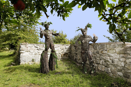 GEEK ART: Baumwesen / Tree-Beings Bodypainting