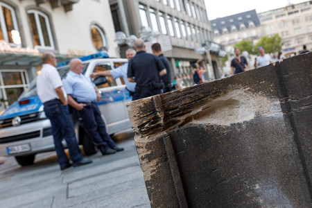 Symbolfoto LKW-Sperren