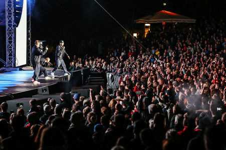 Konzert der Fantastischen Vier in Dresden