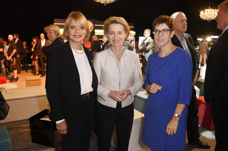 TV-Duell der Spitzenkandidaten zur Bundestagswahl 2017 in Berlin