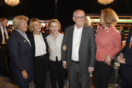 TV-Duell der Spitzenkandidaten zur Bundestagswahl 2017 in Berlin