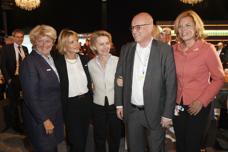 TV-Duell der Spitzenkandidaten zur Bundestagswahl 2017 in Berlin