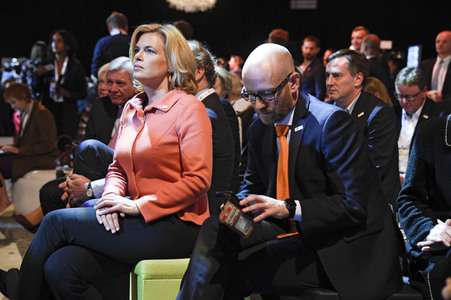 TV-Duell der Spitzenkandidaten zur Bundestagswahl 2017 in Berlin