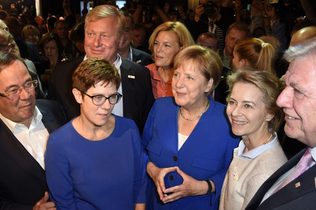 TV-Duell der Spitzenkandidaten zur Bundestagswahl 2017 in Berlin