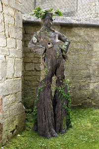 GEEK ART: Baumwesen / Tree-Being Bodypainting