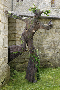 GEEK ART: Baumwesen / Tree-Being Bodypainting