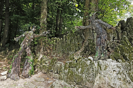 GEEK ART: Baumwesen / Tree-Beings Bodypainting