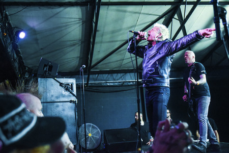 Konzert von GBH in Austin